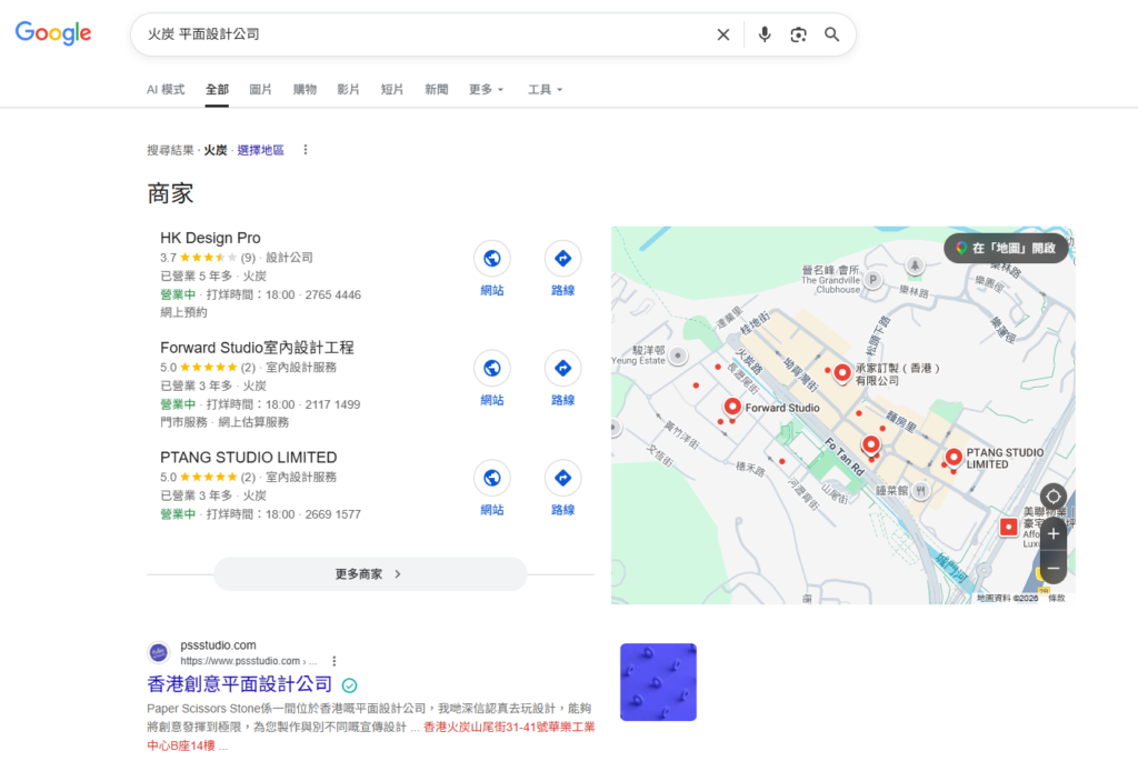 Local SEO sample